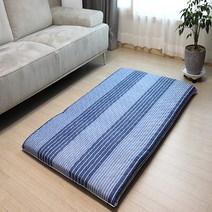 인터카마 양면누빔 라인 요매트+솜포함 S SS Q 100%자체제작 (양면사용가능), 1-22 블루