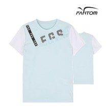 팬텀 골프 fantom여성 FGS 프린팅 라운드넷 반팔 티셔츠 F22102TR155_MT, 090, MT