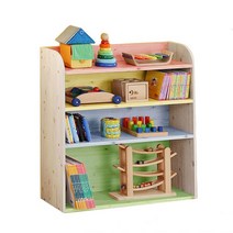 (동진OA가구 IN-148-2 도토리 교구장 하이4단 와이드형 잎새그린 가구/동진/하이/교구장/와이드형/잎새그린/도토리