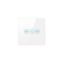 스마트 블라인드 전동 커튼 WIFI Tuya 라이프 스위치 롤러 블라인드셔터 전기 모터 폰 음성 제어 Google Home Alexa, 1 RC
