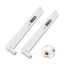 LTE라우터 LTE USB 모뎀 공유기 와이파이 무선 네트워크 카드 라우터용 고감도 안테나 4G 라우터 고이득 18dBi 700-2700MHz SMA 수 2 개, [01] 4G-White-SMA, 1.4G-White-SMA