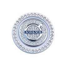 Ryusei 예쁜 자동차 스타트 버튼 커버 CX011, 화이트, 볼보