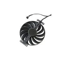 ASUS Radeon 그래픽 카드 냉각 팬용 GPU 팬 7PIN T129215SU 6800XT RX 6950XT 6900XT 6800 6700 XT TUF OC, 02 6Pin, 1개