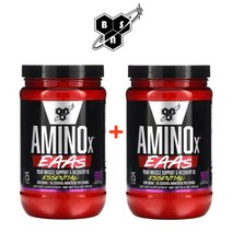 BSN 아미노엑스 EAA 필수 아미노산 가루 포도 375g x2