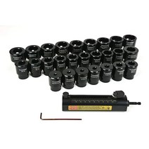 정품 TEMCo TH0410 회전식 대형 와이어 - THHN / XHHW 6 게이지에서 750 MMCM용 케이블 스트리퍼 키트 (모든 드릴과 호환)