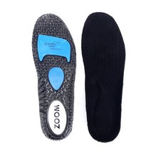 평발깔창 아치보호 기능성 족저근막 PORON 에어 쿠션 PU 메모리 폼 신발 Insoles 아치 지원 스포츠 단독 삽, 01 35-38, 04 Black B