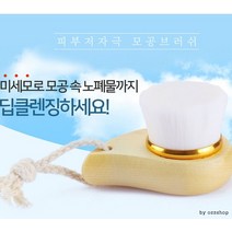모공브러쉬/세안 원목 브러쉬/딥클렌징/화, 원목모공브러쉬
