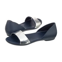 [크록스] 여성 리나 엠블리쉬드 도르세이 / 204361-488 네이비 / Lina Emb