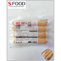 [SFOOD] 돼지고기 96% 에쓰푸드 세블락소시지C 400g 1-4EA(냉동)_치즈왕자, 2팩