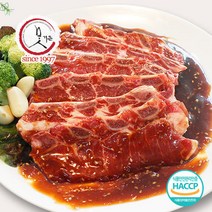 국내산 양념 LA 돼지갈비(구이용) 1kg, 단품