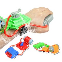 손목 팔찌 전동 물총 워터밤 강력 스파이더맨 펌프 워터건 수영장 야외 물놀이, 랜덤 발송
