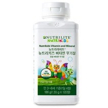 암웨이 뉴트리키즈 비타민 무기질 성장지필수 종합비타민, 1개, 90정