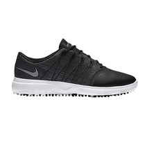 나이키 블레싱 블랙화이트 스파이크리스 여성 골프화 Nike Lunar Empress 2 Black Metallic Silver golf shoes