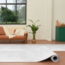 안탈로 PVC 층간소음 유아 강아지 셀프시공 롤매트 화이트그레이 마블, 1400mm, 6000mm