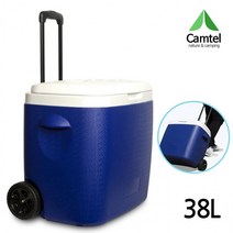 BUyuS(블루) CAMTEL 캐리어형 아이스박스 (바퀴형) 38L굿딜 브이숍