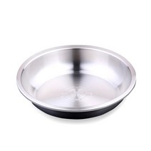 쿠킹스원형 스텐 그릇(18cm)/야외 오토캠핑장 식기, 1개
