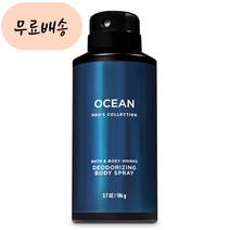 배쓰앤바디웍스 BBW 바디 미스트 향좋은 촉촉한 보습 수분 오션 포 맨 바디미스트 홍박스 구매대행, 1개
