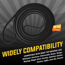 341241 드라이어 드럼 벨트 월풀 & 켄모어 건조기에 딱 맞음 교체: AP2946843 W10127457 FSP341241 8066065 694088 2600341241