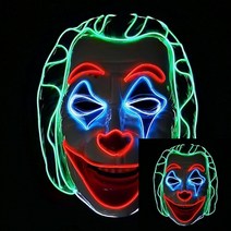 TWKL LED 가면 마스크 조커, 상세페이지 참조