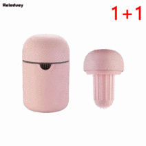 Reioduey 다기능 수동 휴대용 과일 착즙기 레몬 스퀴즈 즙짜기 착즙기 즙짜개 식사 일반 수동 휴대용 오렌지 주스 컵 다기능 가정용 소형 간편 착즙 컵, 핑크