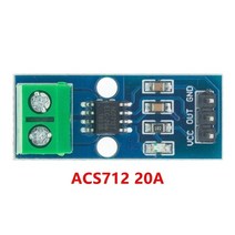아두이노 ACS712-30A ACS712-20A 홀 전류 센서 모듈 ACS712 5A 20A 30A 범위, [01] ACS712 5A