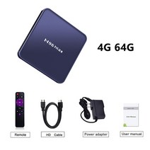 미디어박스 미디소프트 영상재생 미디어플레이어 안드로이드 12 TV 셋톱 박스 H96 MAX V12 4K 비디오 미디, 03 4GB 64GB_03 영국 플러그