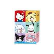 산리오 캐릭터즈 미니 각티슈 2겹 230p, 1개, 6개입