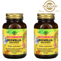 솔가 보스웰리아 350mg 60정 2팩 베지캡슐 관절보스웰리아 보스웰리아가루 홈쇼핑보스웰리아 원물 추출물, 1개, 기본