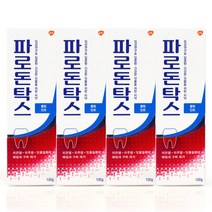 파로돈탁스 데일리 후로라이드 쿨링 민트 치약 100g x4개, 단품