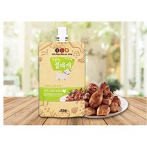 닭고기퓨레 활력도움 어린강아지용 3묶음 안전생산 영양만점 신선재료 보양 약과함께