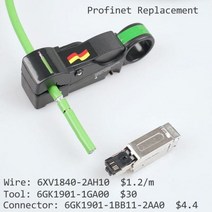 전선 연결 커넥터 Profinet 케이블 교체 6XV1840 2AH10 6GK1901 1GA00 1BB10 2AA0 186789, 6GK1901-1GA00