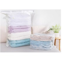 이불팩 겨울의류 중형 진공 비닐 압축팩 이불지퍼팩 압축지퍼백 이지백압축 이불보관비닐 이불압축비닐