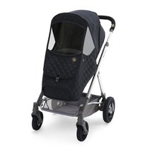 태웅물산 맘네스트 리안 솔로 LX 유모차커버 겨울용 방한커버, 선택완료, 솔로방한/블랙멜란지