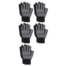 기모 엠보싱 요술장갑 5켤레 군인장갑 내피 니트 방한 겨울 군대 자전거 오토바이