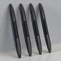 레오네스 자동차 문콕방지 도어가드, 4P, 블랙