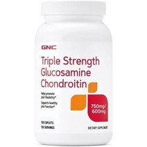 GNC 글루코사민 콘드로이틴 콘드로이친 보충제 건강한 지원 영양제JOINTS CARE