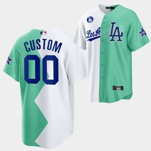 2022 MLB 올 소프트볼 경기 #배드번니22 로스앤젤레스 다저스 땀 흡수 통풍봉 유니폼, BT-000