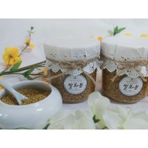 보관 [산지직송] 정직한 꿀벌농부가 생산하는 100% 국내산 벌화분 꽃가루화분 꿀벌화분, 다래화분, 향긋한 아카시아꿀