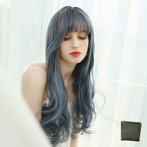 가발매니아 미드나잇 클래식블루 69cm 더썸위그 통가발 (하이소프트사), 클래식 블루