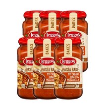 레고스 파스타 베이크 크리미 토마토 모짜렐라 500g Leggos Pasta Bake Creamy Tomato Mozzarella, 6팩