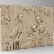 새로운 3D STL 모델 종교 예수 CNC 라우터 Artcam Aspire Cut3d 프린터 bass Relief_05, 한개옵션0
