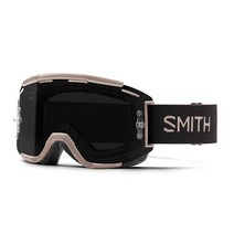 Smith Optics Squad MTB 다운힐 사이클링 고글 - 화이트 크로마팝 선 블랙, Chromapop Sun Black, Tusk / Chromapop Sun Black