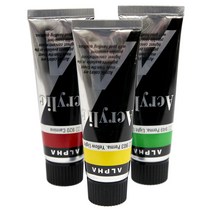 [동화오피스] 알파 아크릴물감 50ml / 일반색 낱색, 904 Perma.Yellow Deep