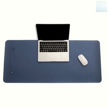 socean PVC가죽 노트북 책상 매트 70x34cm 마우스 데스크 매트 책상 깔개 덮개 키보드 좌판 패드 테이블 매트 보호 가