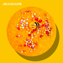 [젤시스] 레인보우 허니콤 / 원조 눈꽃슬라임 수제슬라임, 210ml