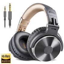 전화 이어폰 & 헤드폰Oneodio-유선 전문 스튜디오 프로 DJ 헤드폰 인 이어 마이크 HiFi 모니터 음악 이, 03 Pro-10-Gray