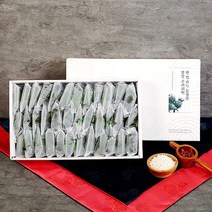 수리취떡 선물세트 찹쌀떡18개+인절미18개+보자기포장, 없음