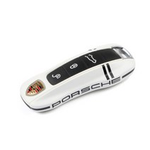지르고몰 포르쉐 키케이스 키링 키홀더 캐릭터 키커버, 키케이스-화이트