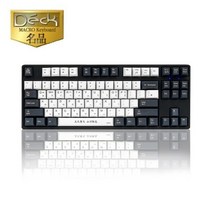 버라이어티스토어 덱프랑슘 CBL-87XN 거북선 PBT 블랙 텐키리스 게이밍기계식키보드, 흑축