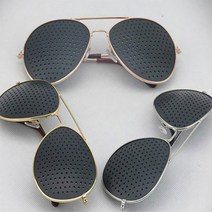 핀홀안경 눈보호 선글라스 안구운동